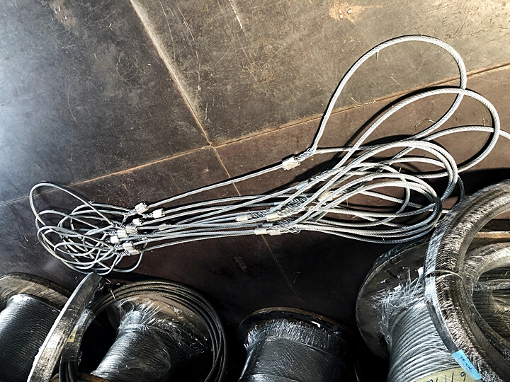 wire rope end stop